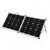 Monokrystalický Solární panel včetně regulátoru  - skládací 100W